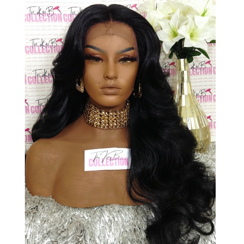 🆕SWISS LACE FRONT WIG MIDDLE PART